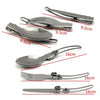 Stainless Steel Foldable Silver Tools