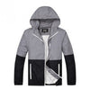 Spring Slim Fit Jackets Hooded