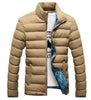Thick Cotton Blend Zipper Coats