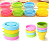 Silicone Retractable Telescopic Travel Mug