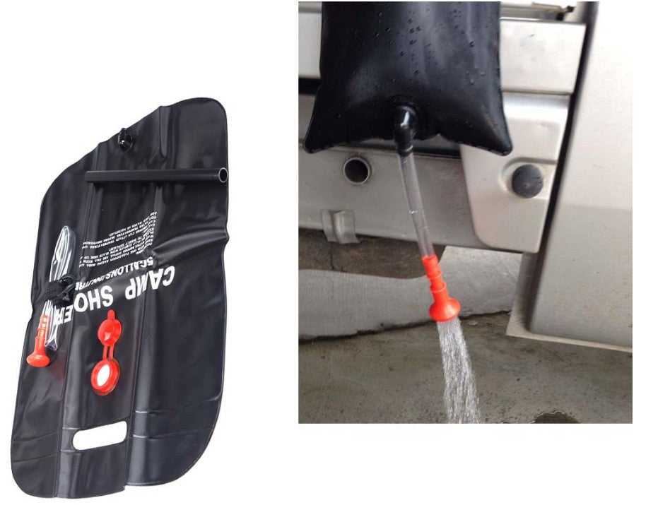 Solar Energy Heated Camp Shower Bag