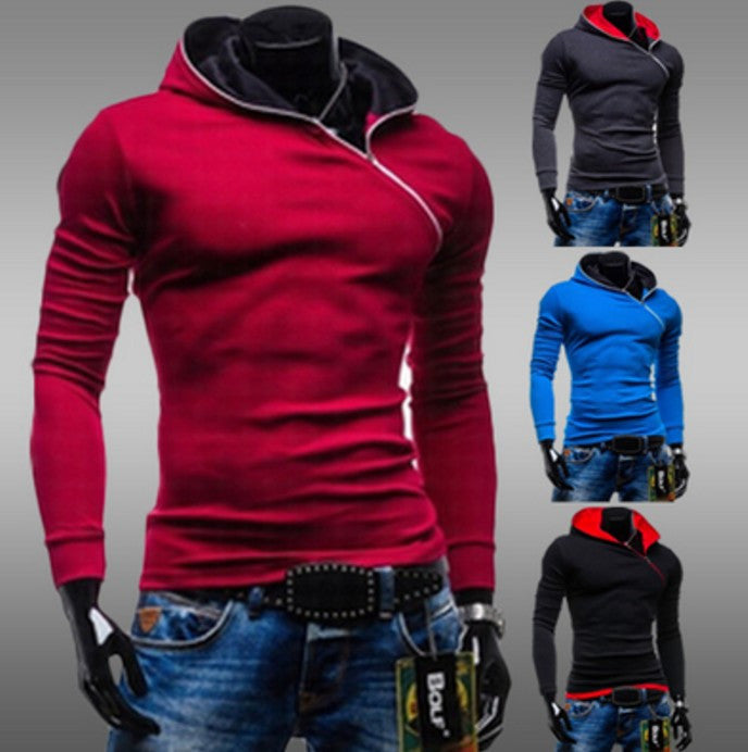 Side Zip Up Hooded Outdoor Jacket