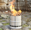 Solidified Alcohol Wood Outdoor Stove