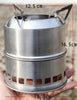 Solidified Alcohol Wood Outdoor Stove